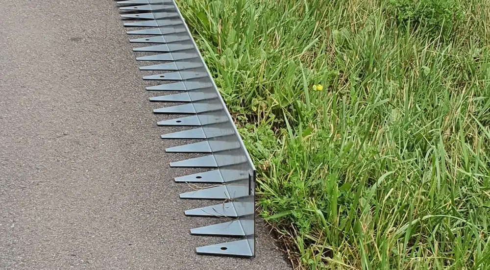 металлический бордюр для тротуарной плитки скрытый купить спб