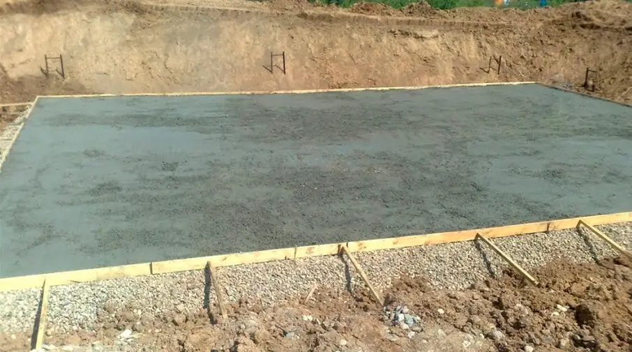 Подбетонка под фундамент