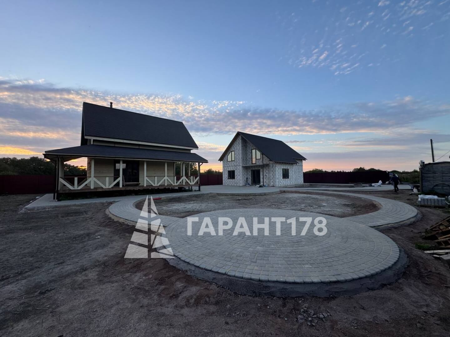 Благоустройство участка под ключ (КП Вальтеровский ручей)