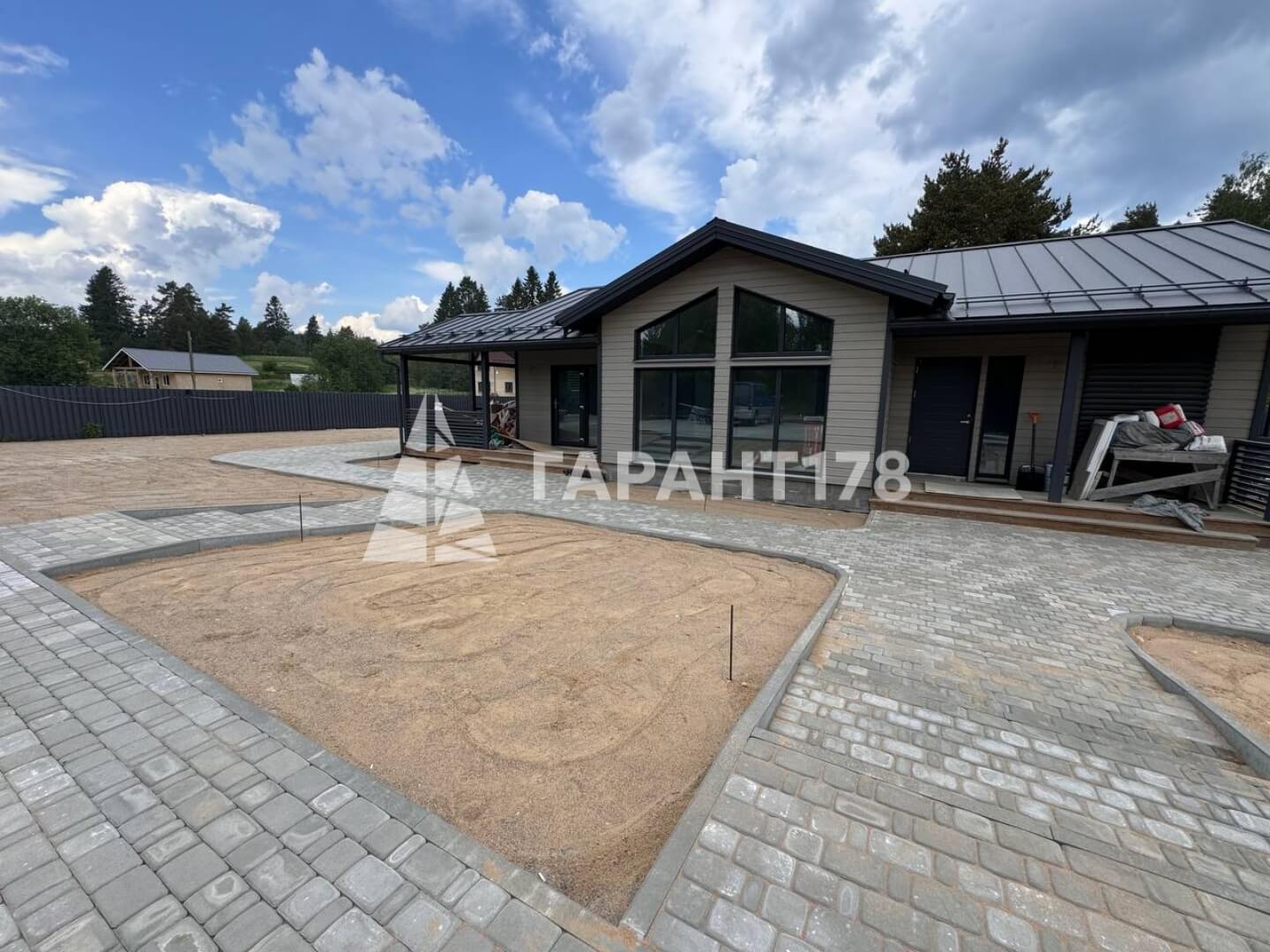 Благоустройство участка под ключ (п. Коконниэми)