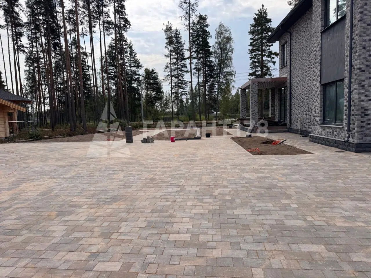 Ландшафтный проект с реализацией под ключ (д. Маслово)