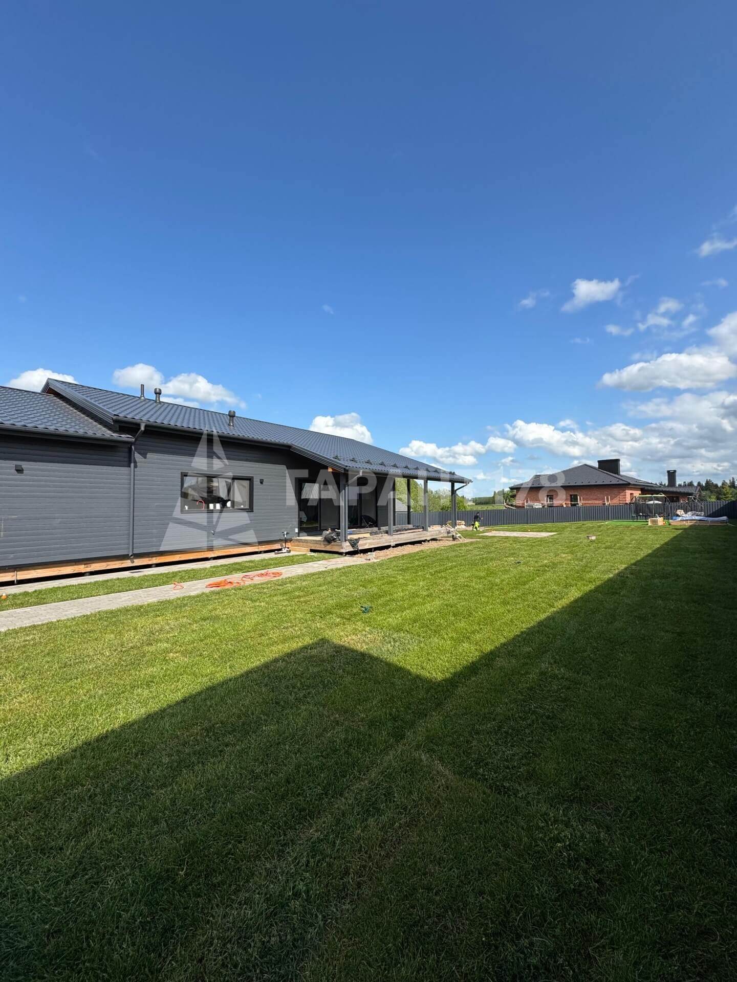 Благоустройство участка с проектом под ключ (КП Сочи)