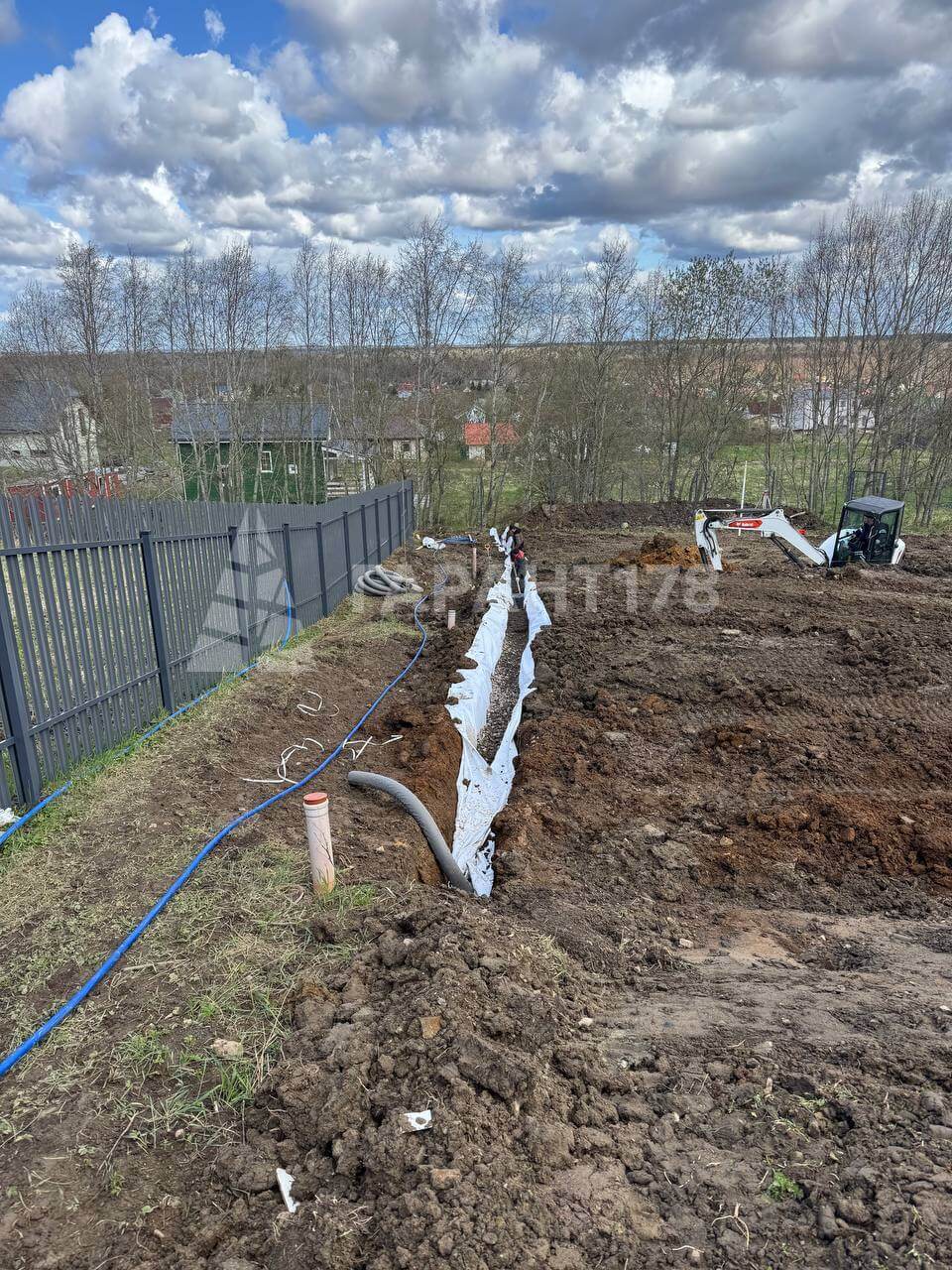 Дренаж участка