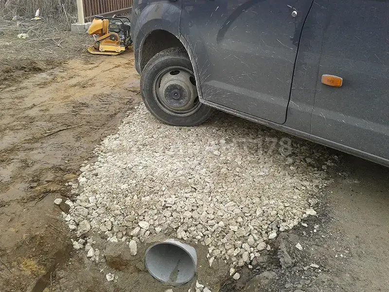 заказать временный въезд на участок для авто