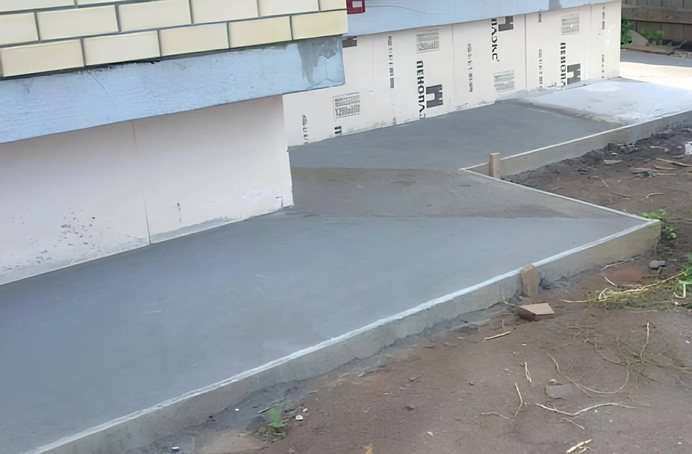 отмостка из бетона заливка в спб цена