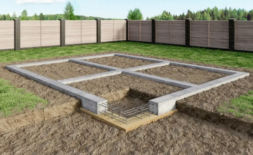 ленточный фундамент спб