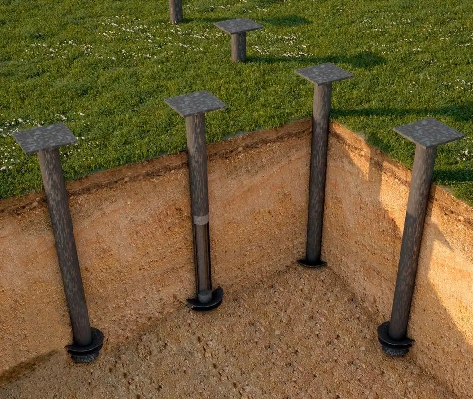 свайный фундамент спб цена