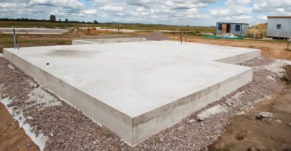 классическая монолитная плита