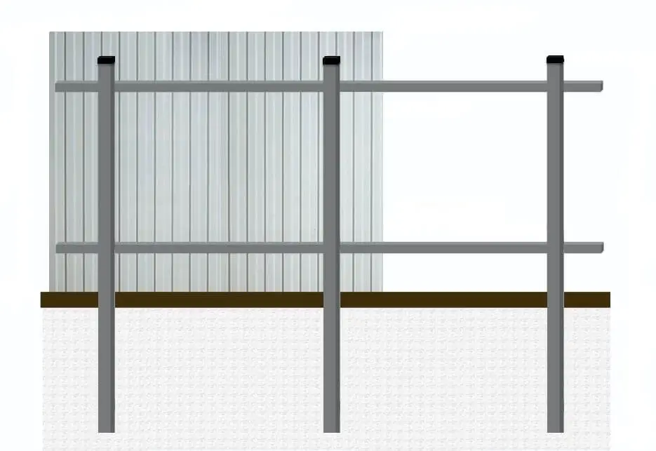 забор из профлиста спб